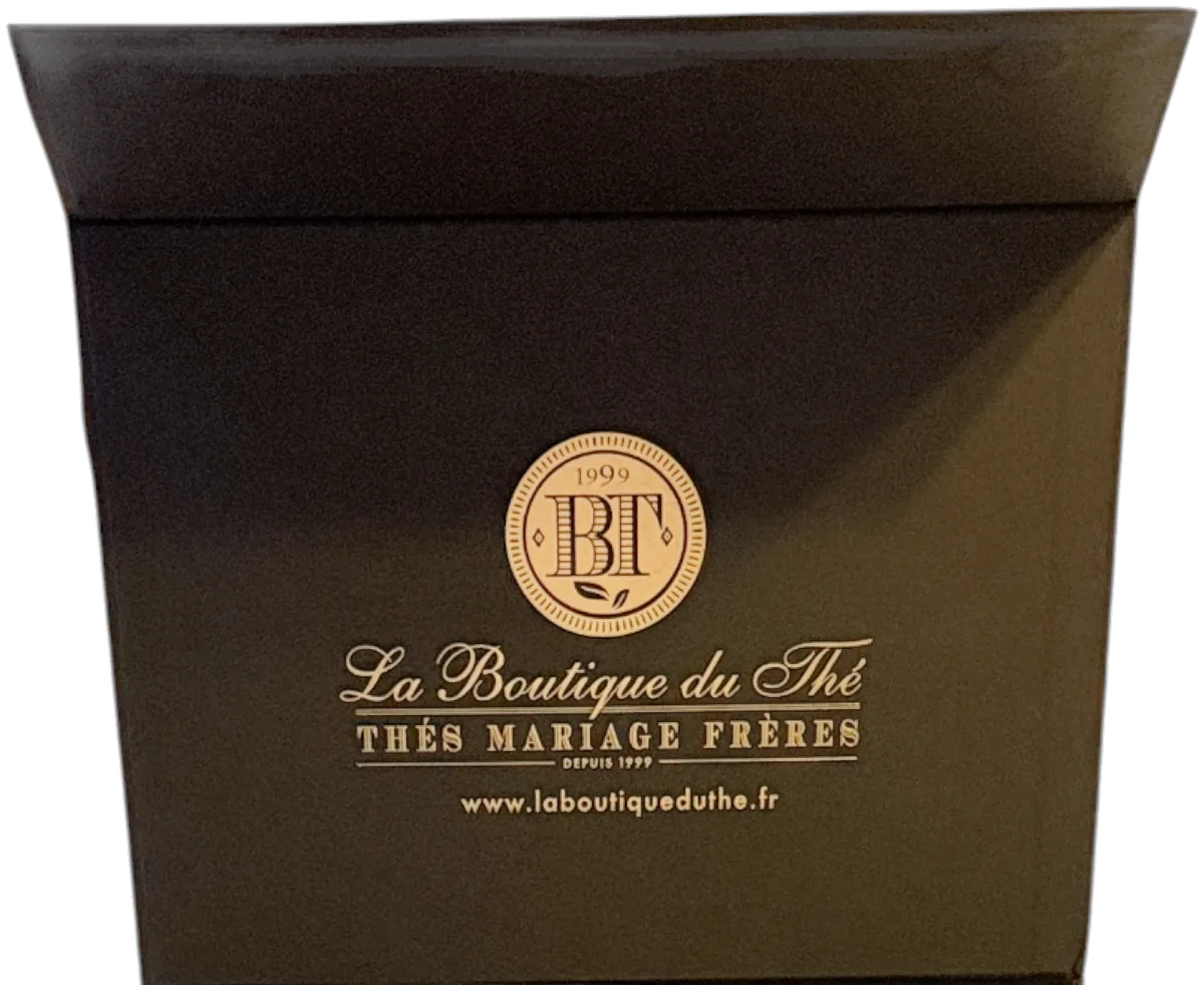 Couvercle du coffret La Boutique du Thé