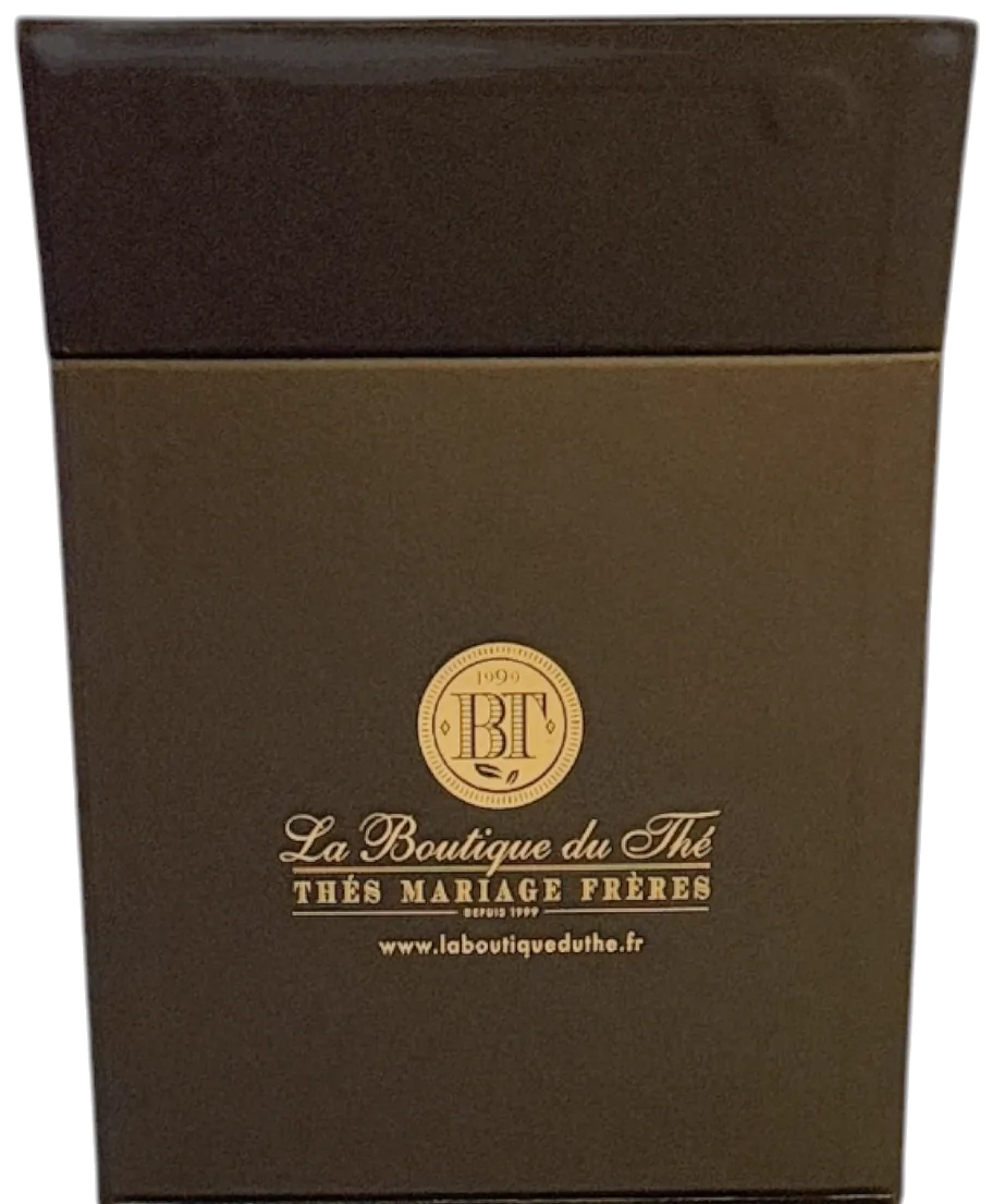 Couvercle du coffret La Boutique du Thé